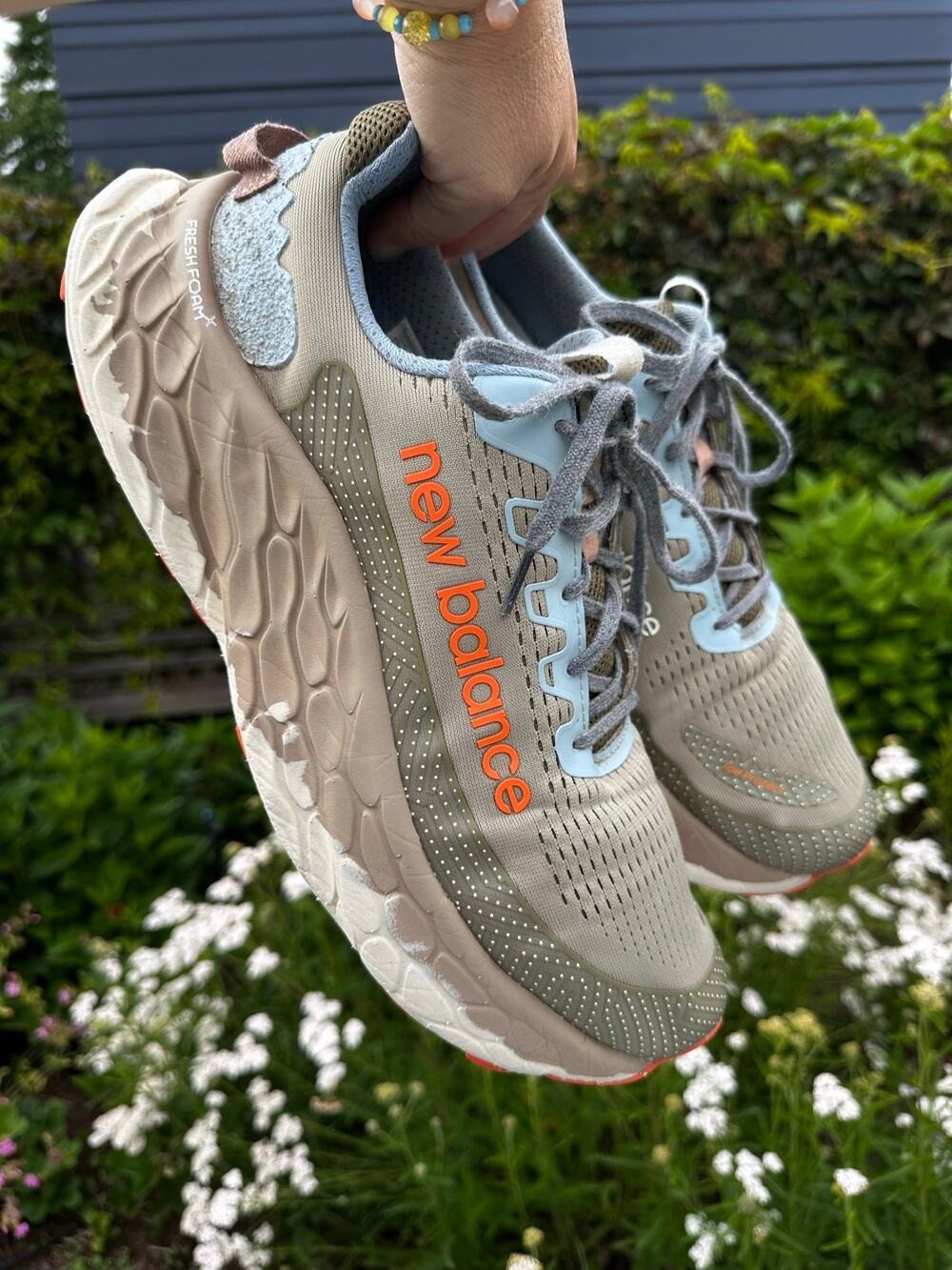 New Balance Men's Fresh Foam X More Trail v3 Size 14 Running Shoe EUC